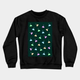 Glowing Potion in Erlenmeyer Flasks Crewneck Sweatshirt